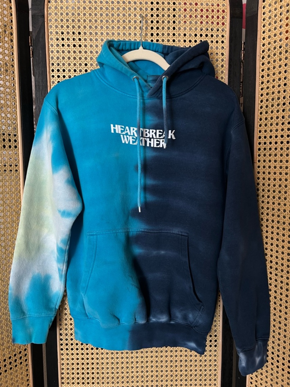 Niall Horan Heartbreak Weather Blue Gradient Hoodie